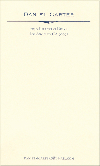 Carter Jotter Cards